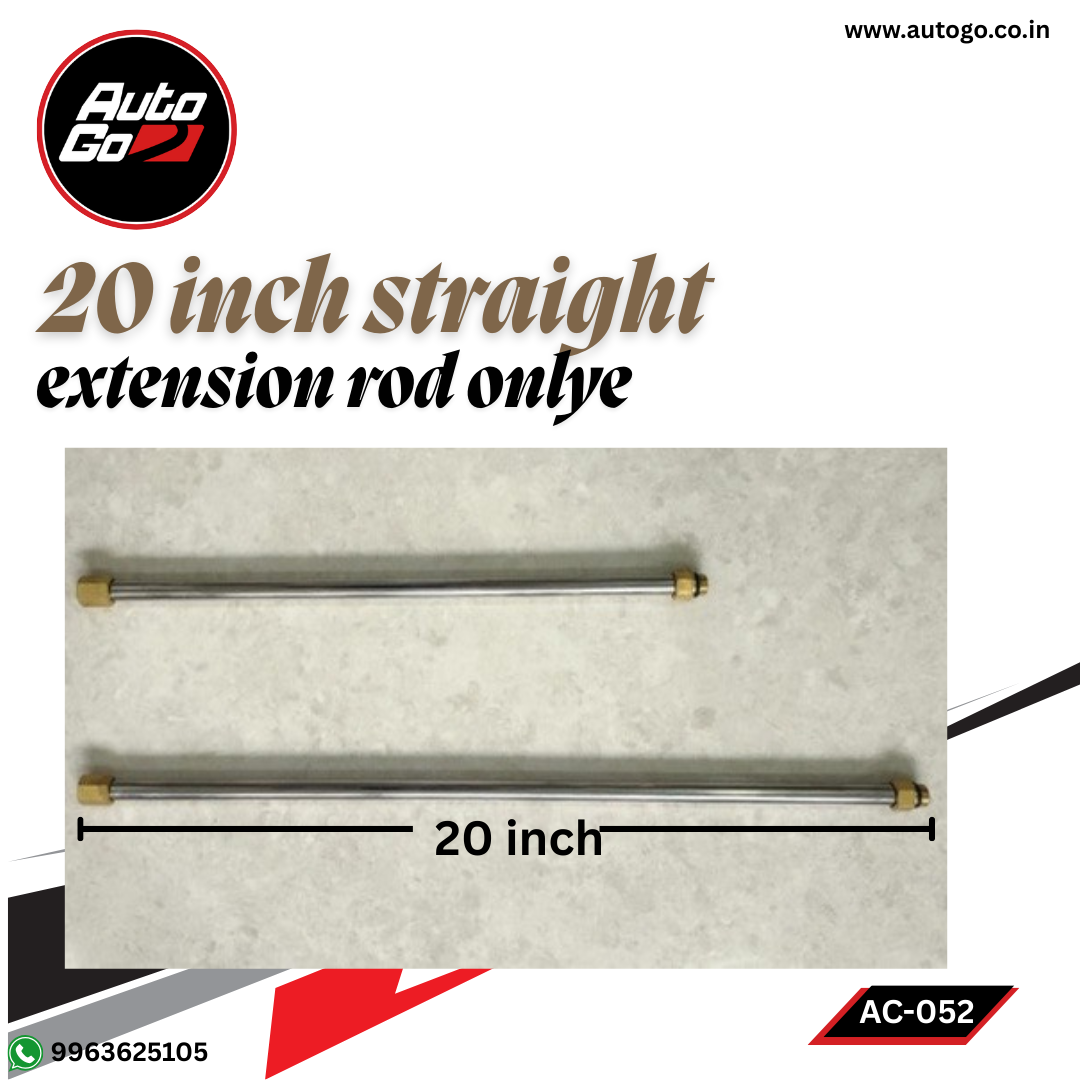 20.Inch Straight Extension Rod Onlye